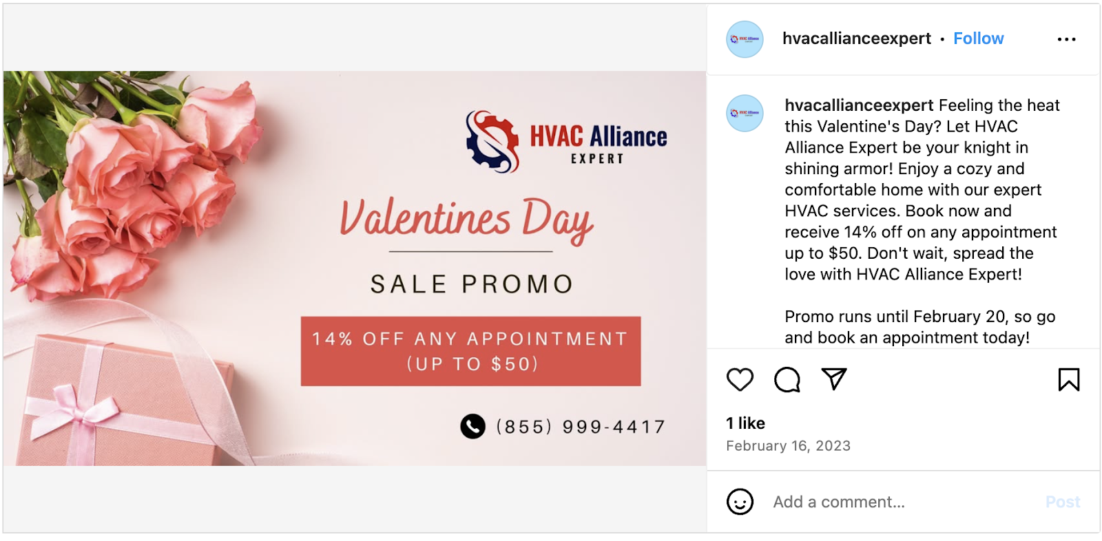 valentines day promo idea for marketing