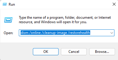to Run CHKDSK from Boot in Windows 11 via dism method