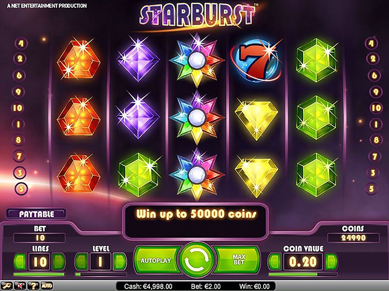 Starburst not on Gamstop game play win