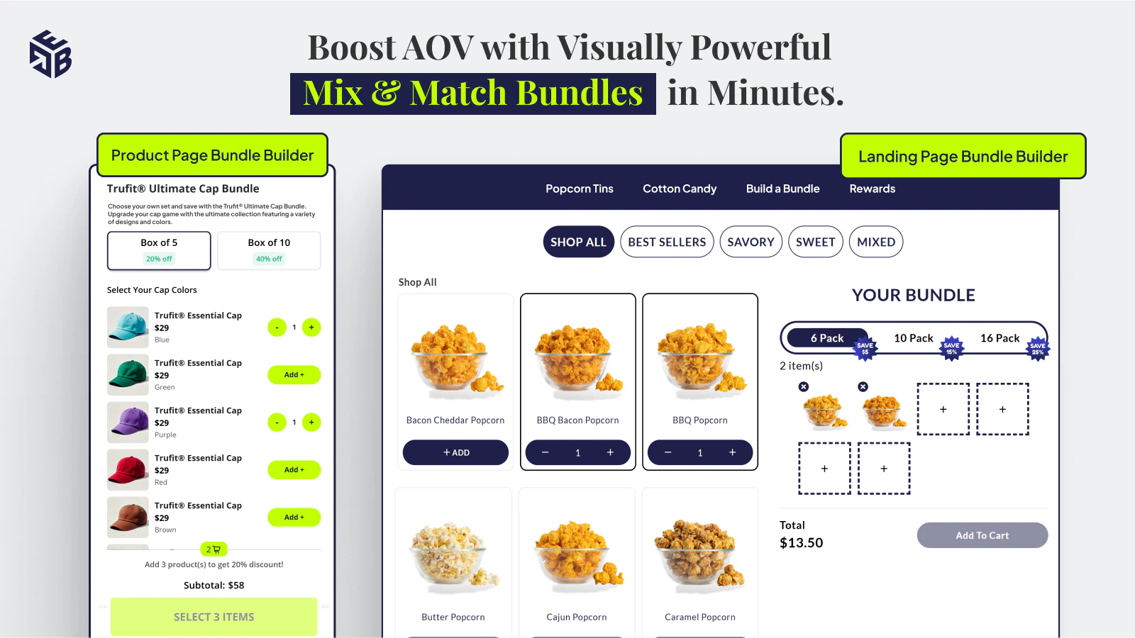 Easy Bundle Builder bundle app for Shopify - Bundle products on Shopify