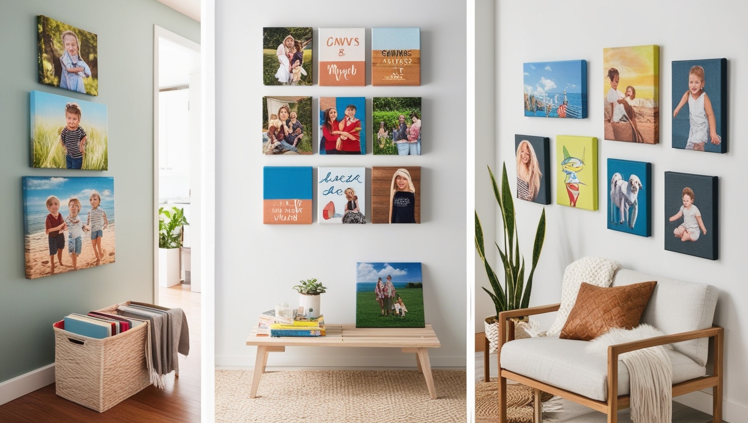 space-saving canvas art ideas