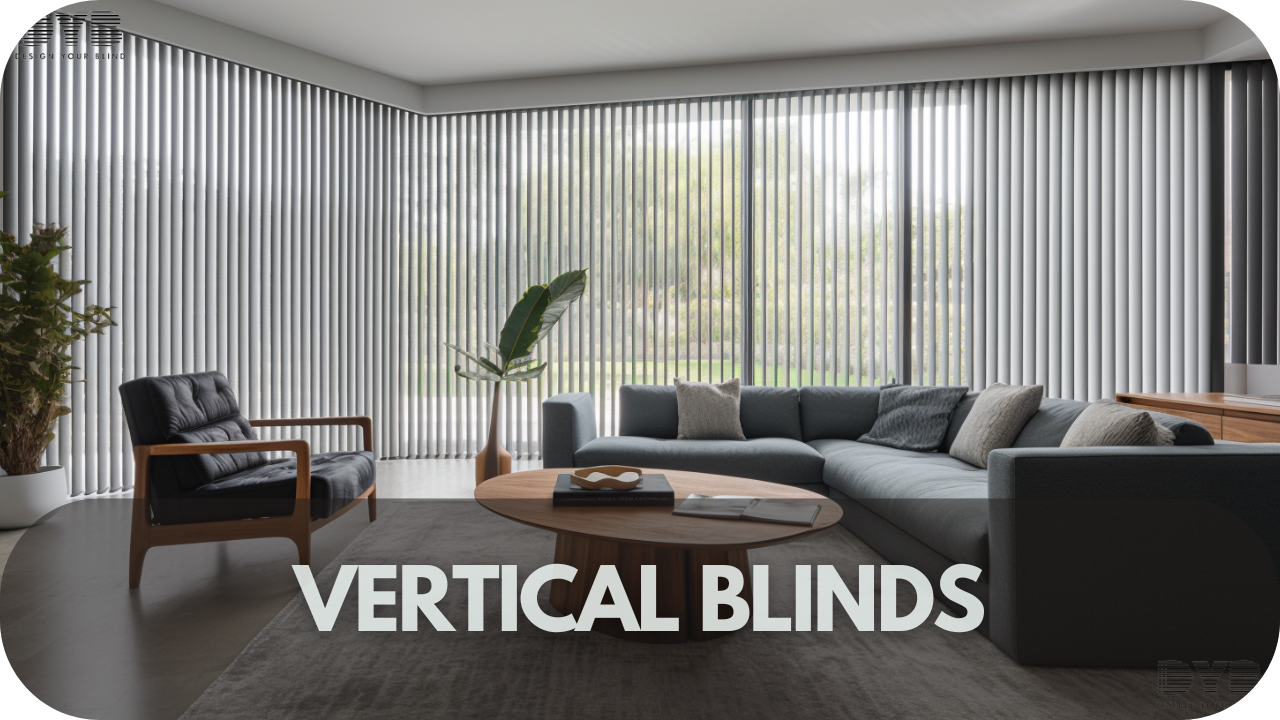 Vertical blinds for elegant, space-enhancing window coverage