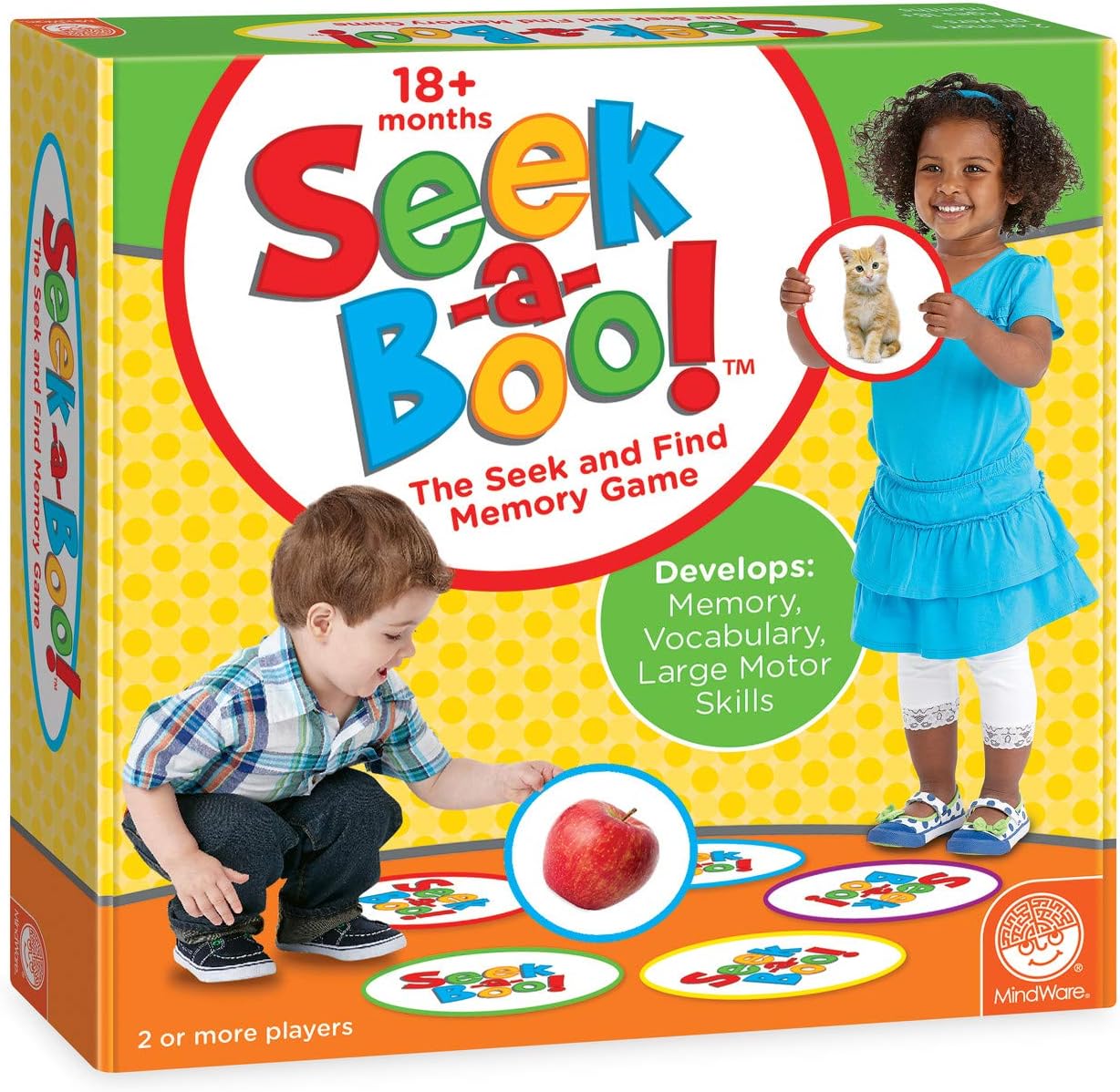 memory movement game for kids speech therapy