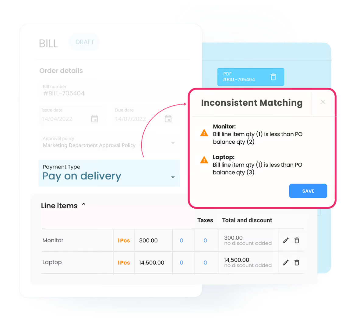 Invoice Matching