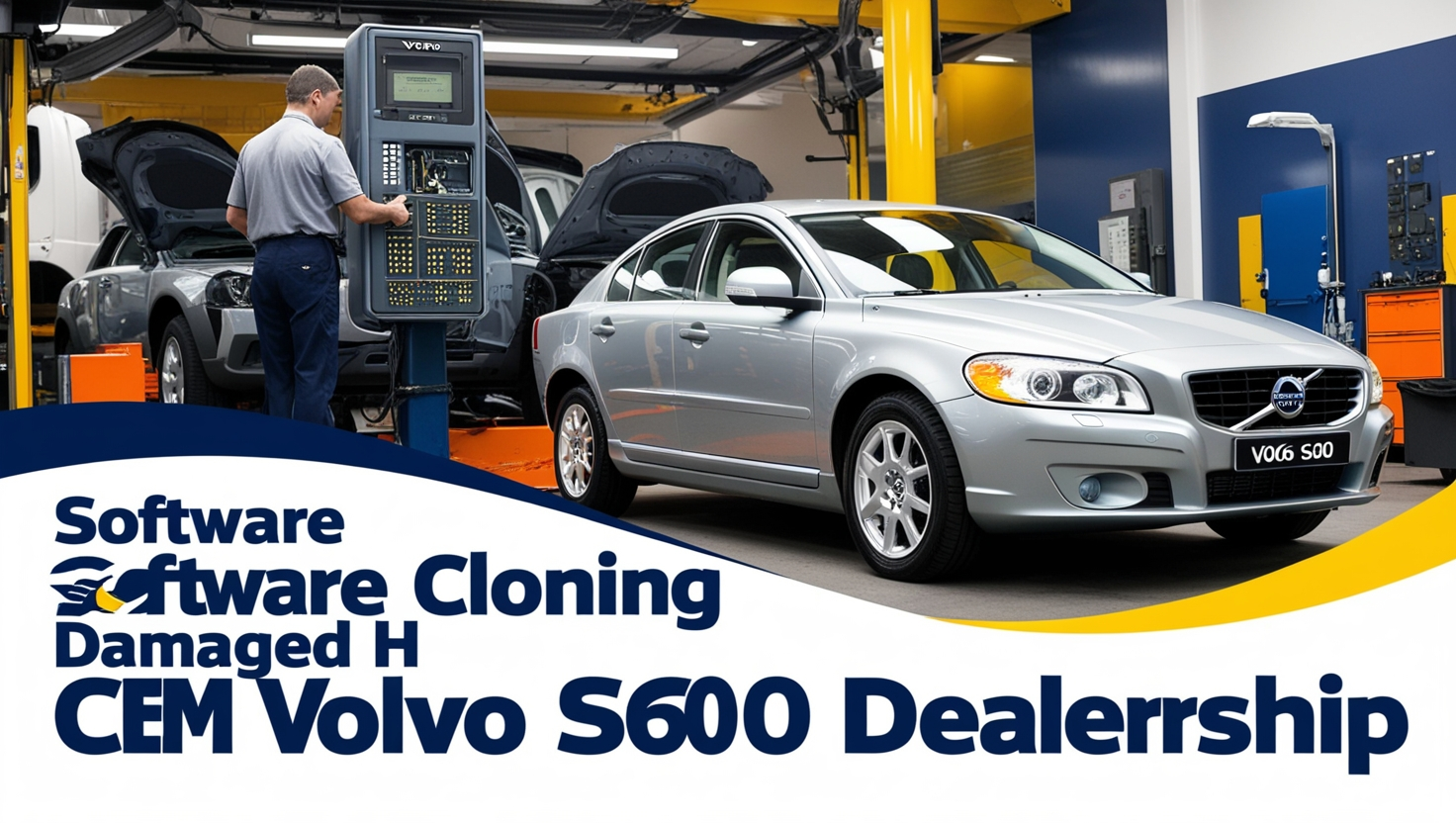 software cloning damaged CEM H Volvo 2006 S60 dealership