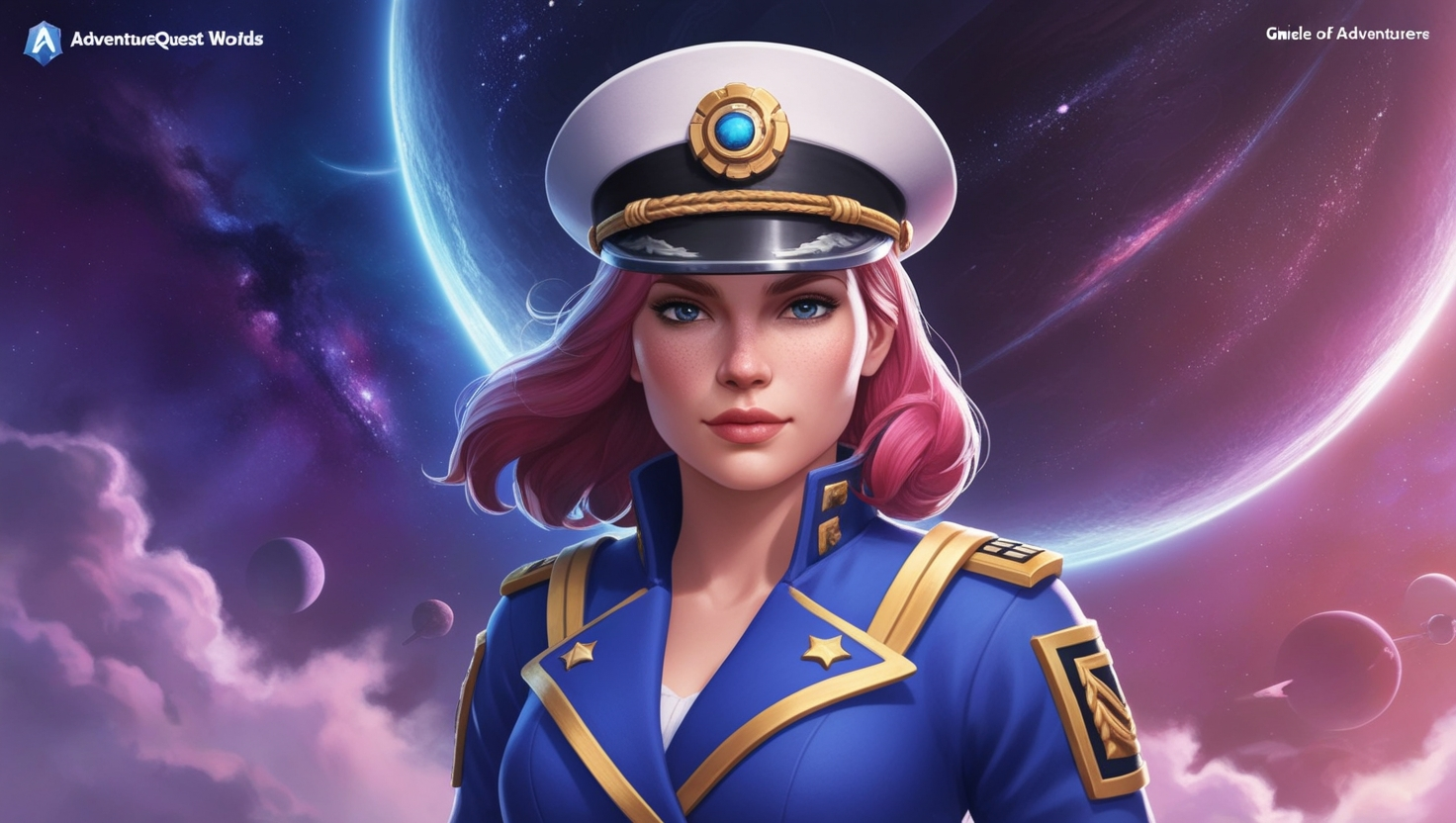 Female Galactic Naval Hat AQW