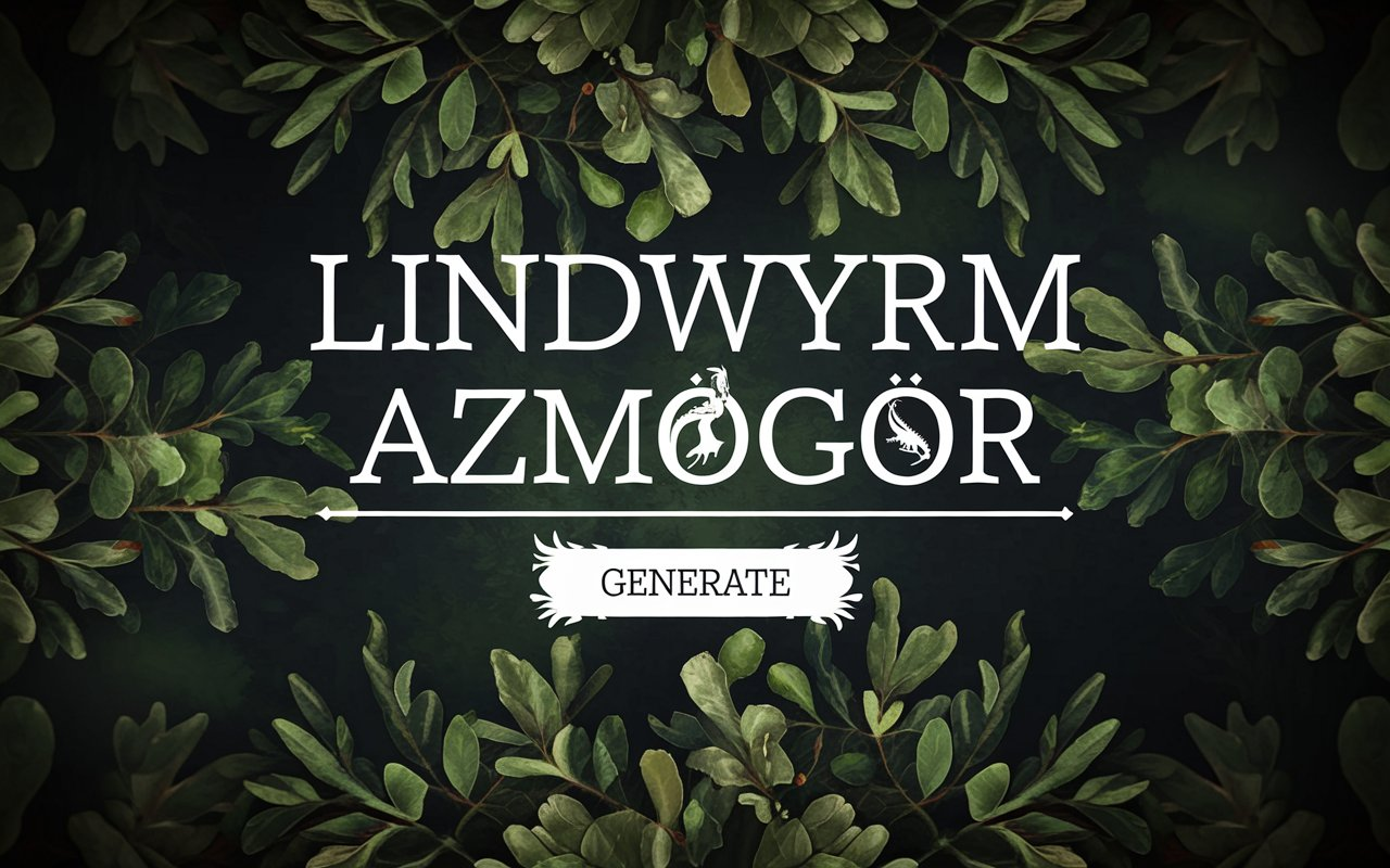 Lindwyrm Name Generator