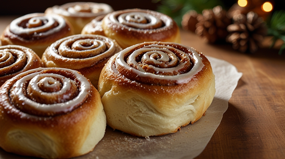 cinnamon roll christmas tradition