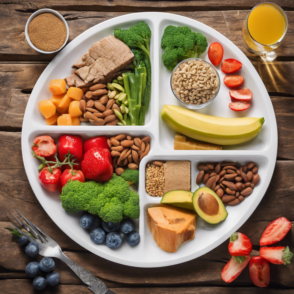 balanced nutrition  healthy plate