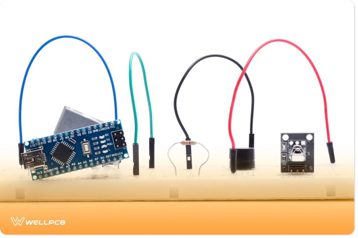 Arduino Nano powered using mini USB