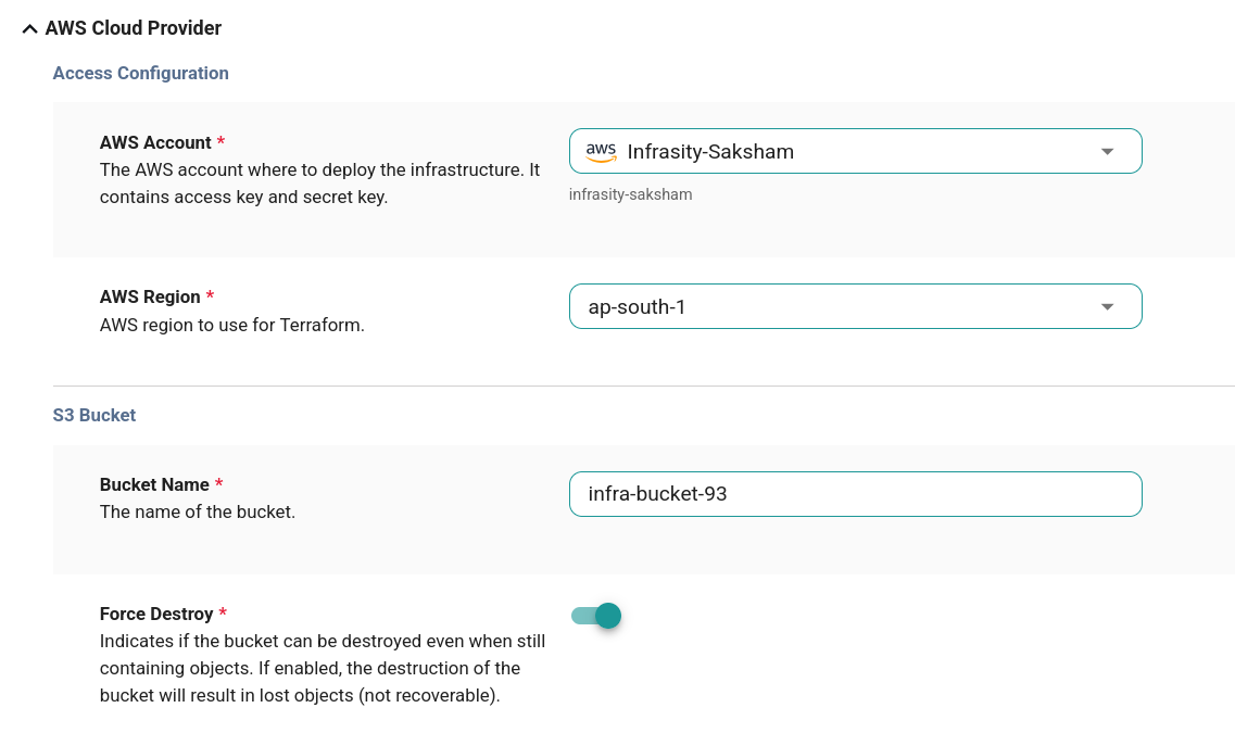 aws cloud provider