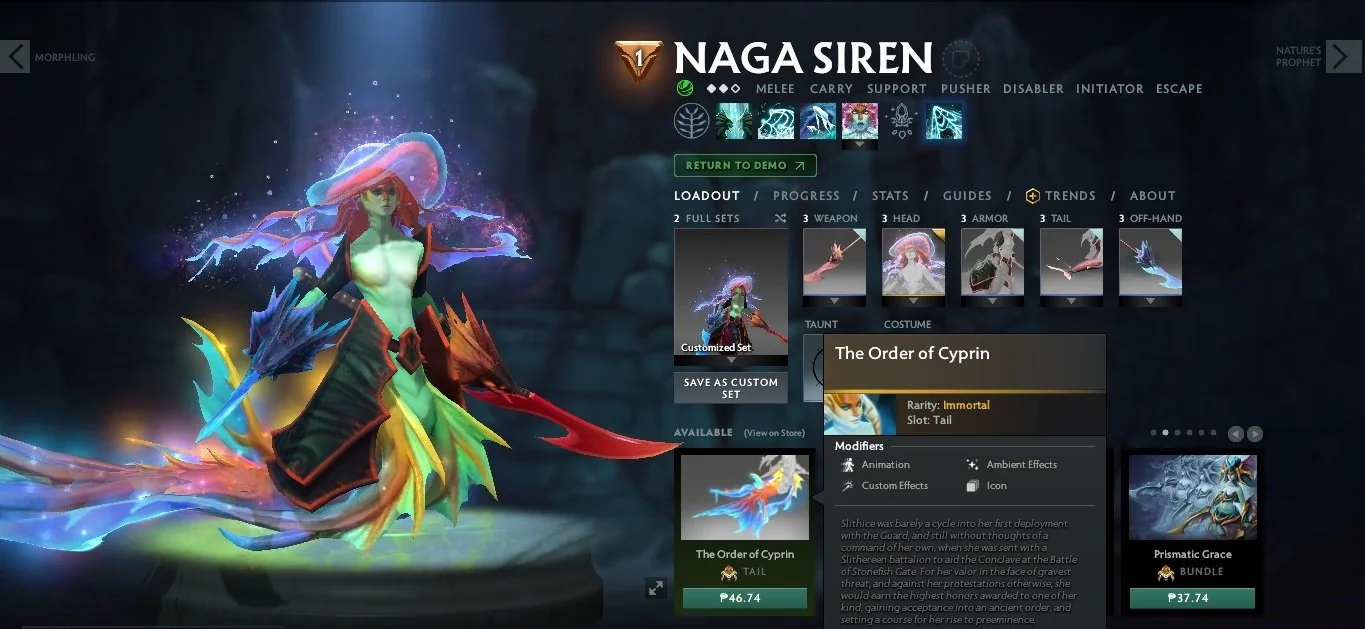 Naga Siren. Source: reddit