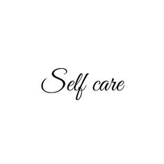 This contain a logo of the word SELFCARE 