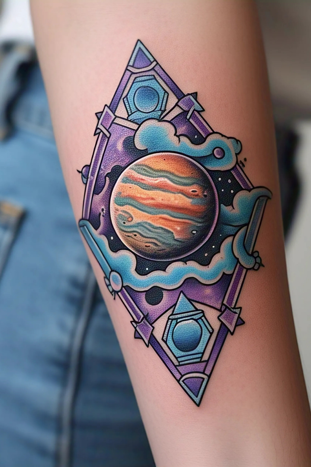 Jupiter Ship Tattoo