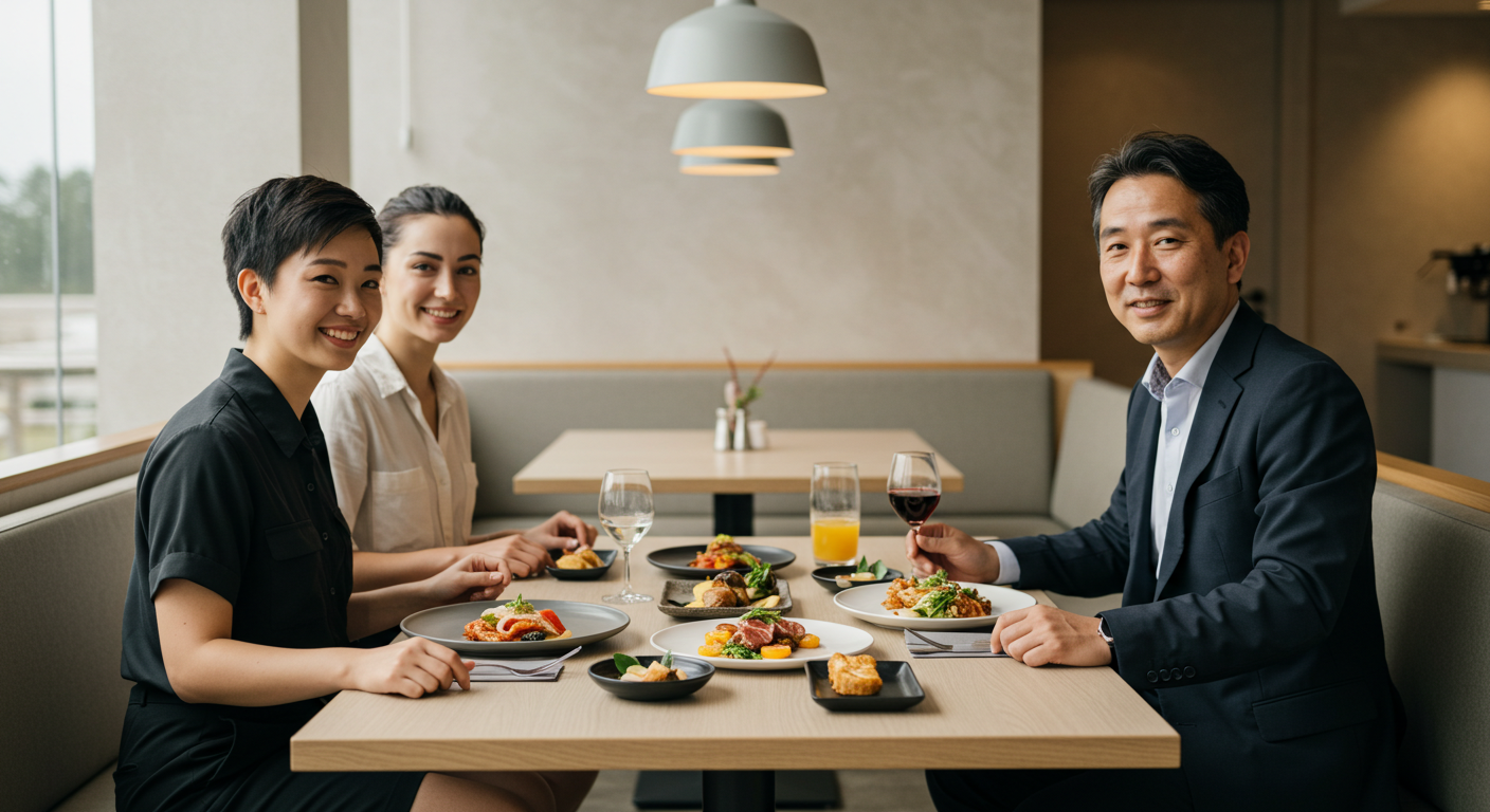 食事の際のエチケット