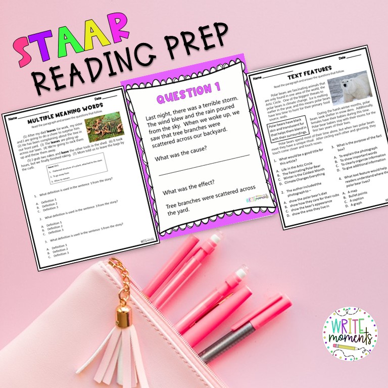 STAAR reading prep