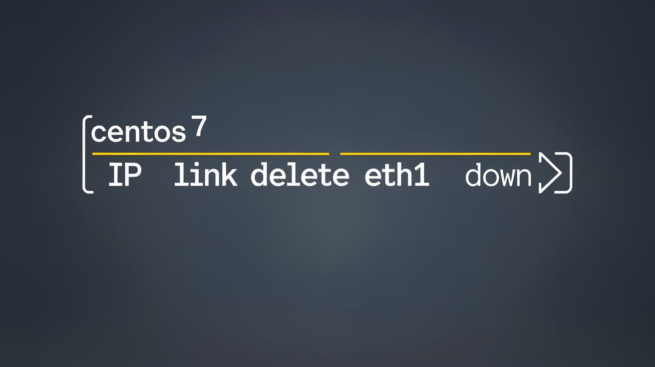 CentOS 7 Delete Eth1