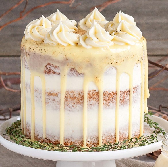 eggnog cake recipe