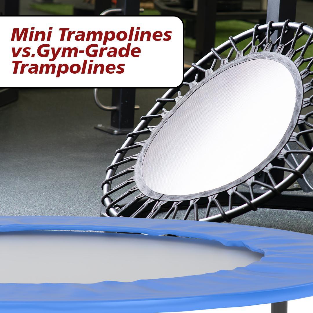 Mini Trampolines vs. Gym-Grade Trampolines