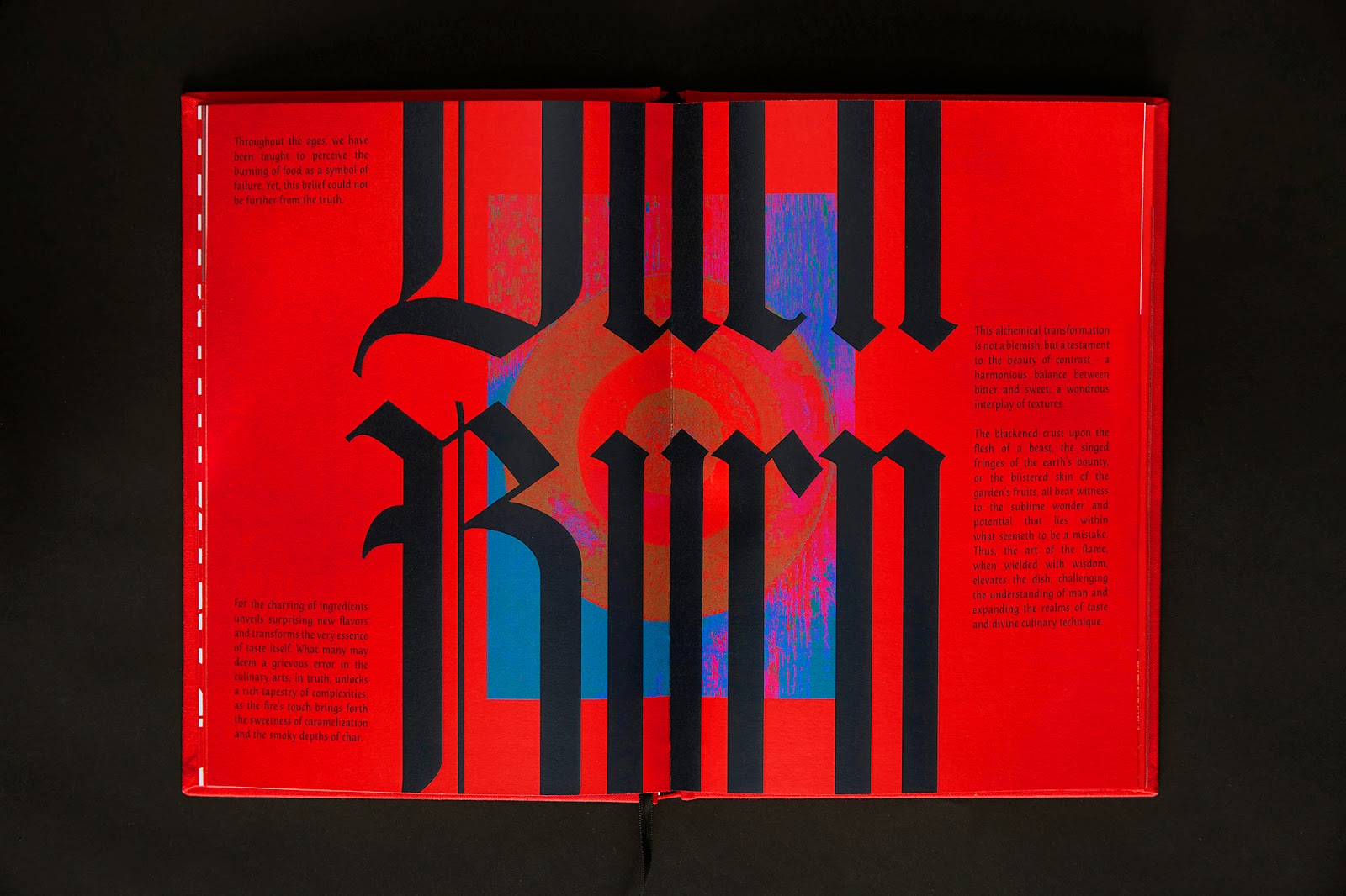 Image from the Blasphemy: A Radical Take on Editorial Design and Culinary Rebellion article on Abduzeedo