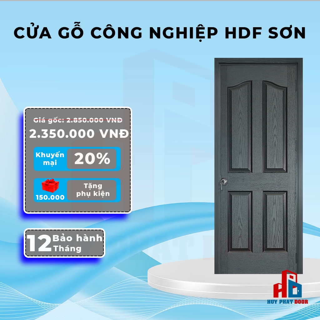 Giải pháp tiết kiệm chi phí với cửa gỗ giá rẻ chất lượng tại Huyphatdoor