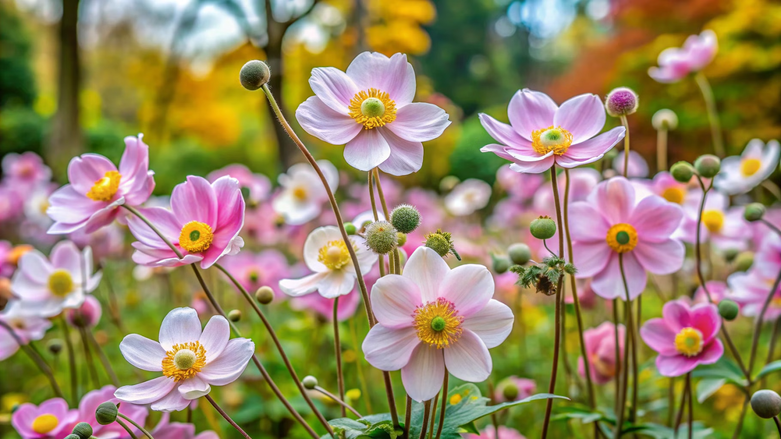 Anemone hupehensis