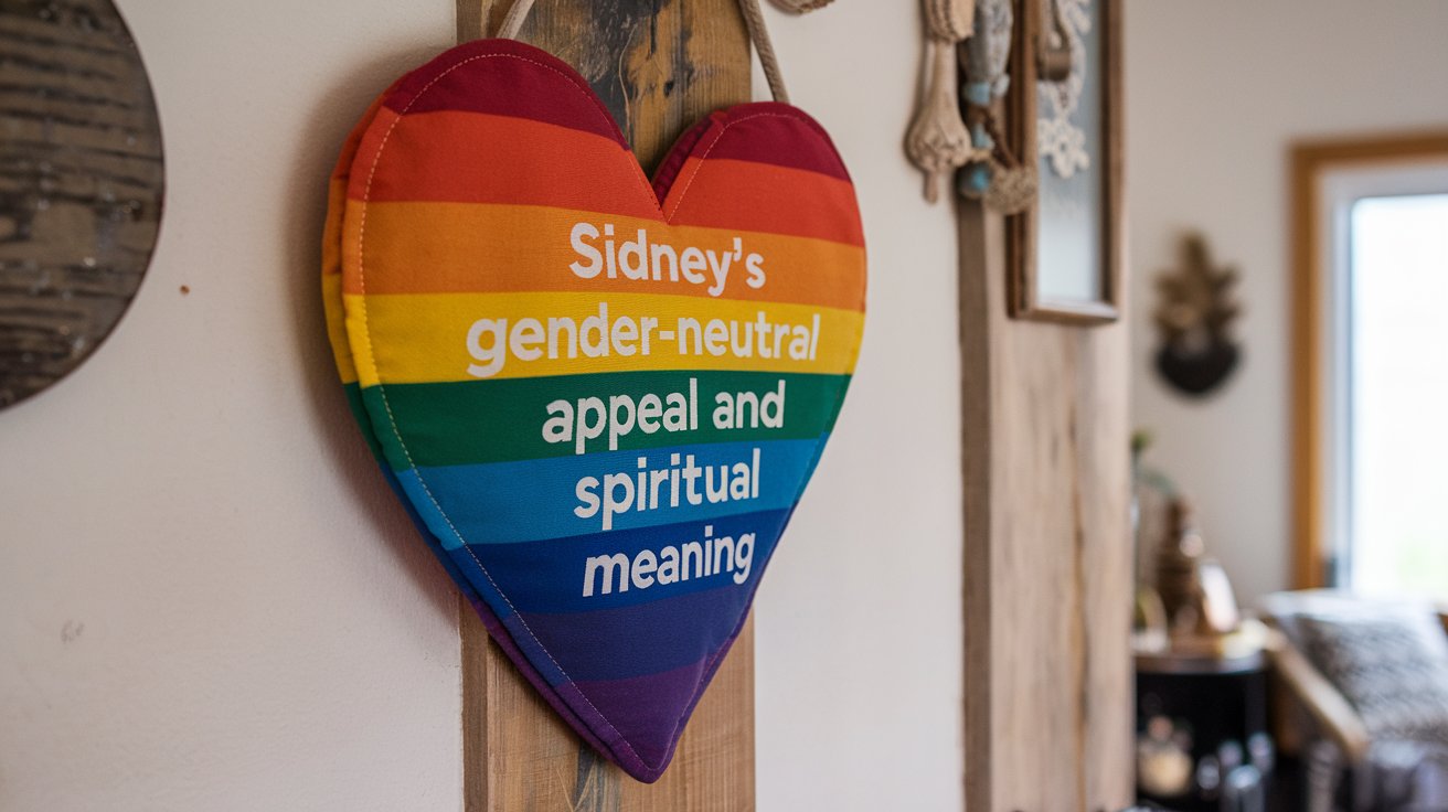 Sidney’s Gender-Neutral Appeal and Spiritual Meaning