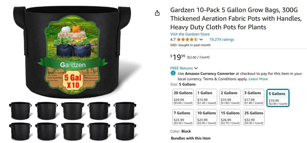 Gardzen 10-Pack