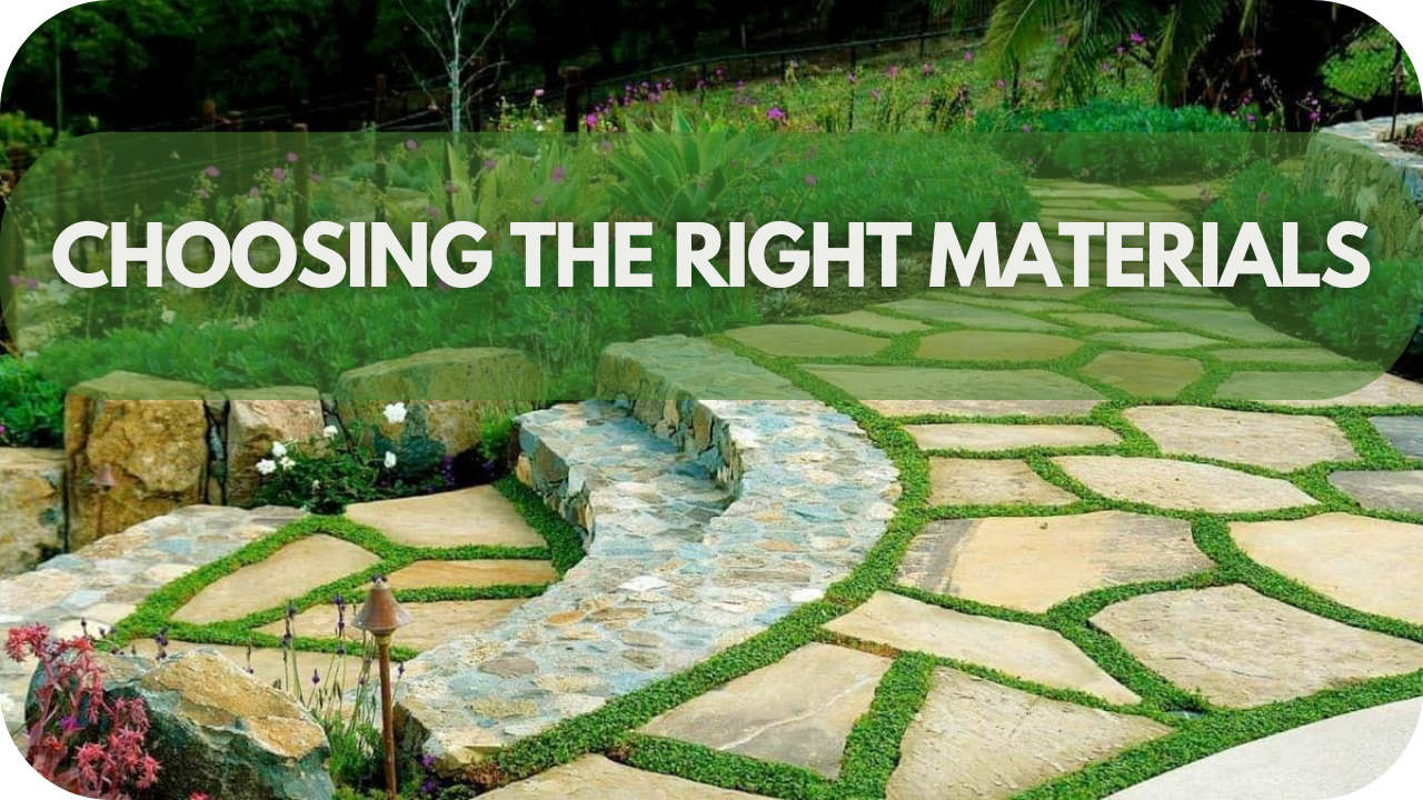 Walkway and Path Hardscaping Ideas: Choosing the Right Materials