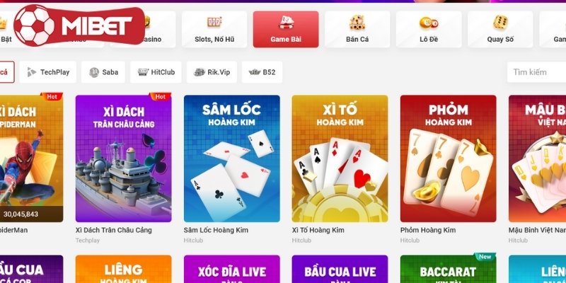 Kho game đa dạng thể loại, nhiều màu sắc