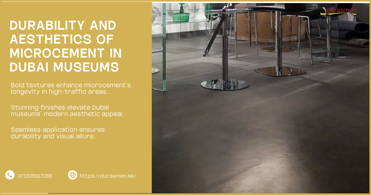 Is Microcement A Good Flooring Option For Museums In Dubai? | 1