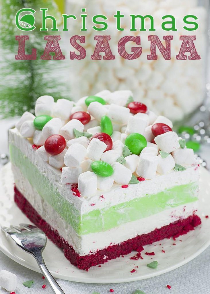 Christmas Lasagna Dessert