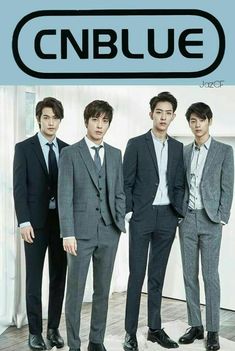 This contains an image of the CNBLUE  in suit 