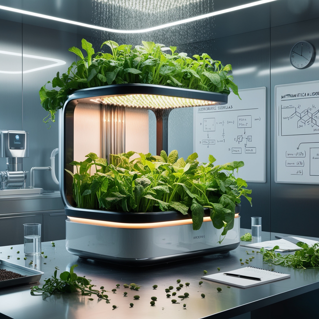 Aeroponics system optimization and improvement