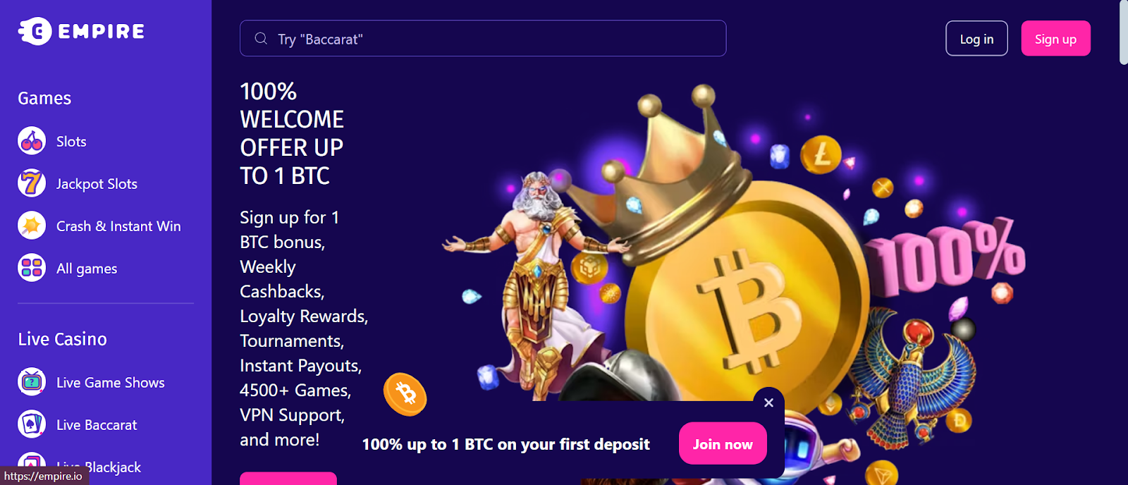 empire.io casino