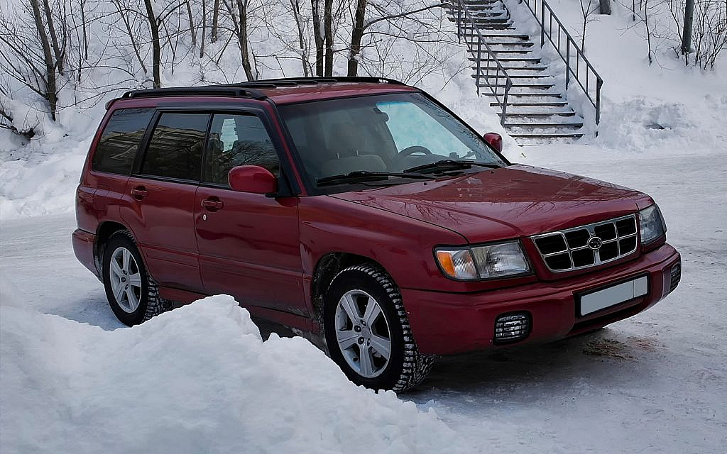 first generation of Subaru Forester launched in 1995