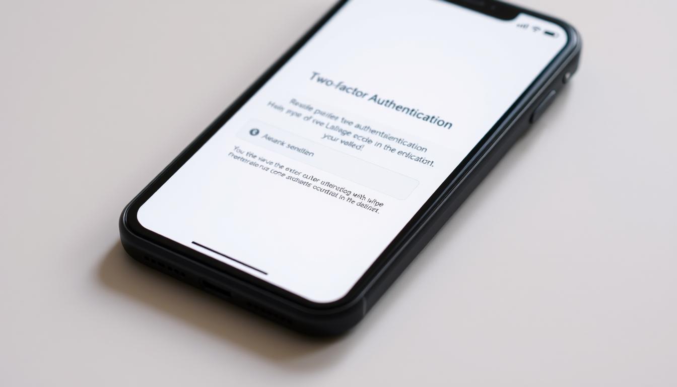 two-factor authentication setup