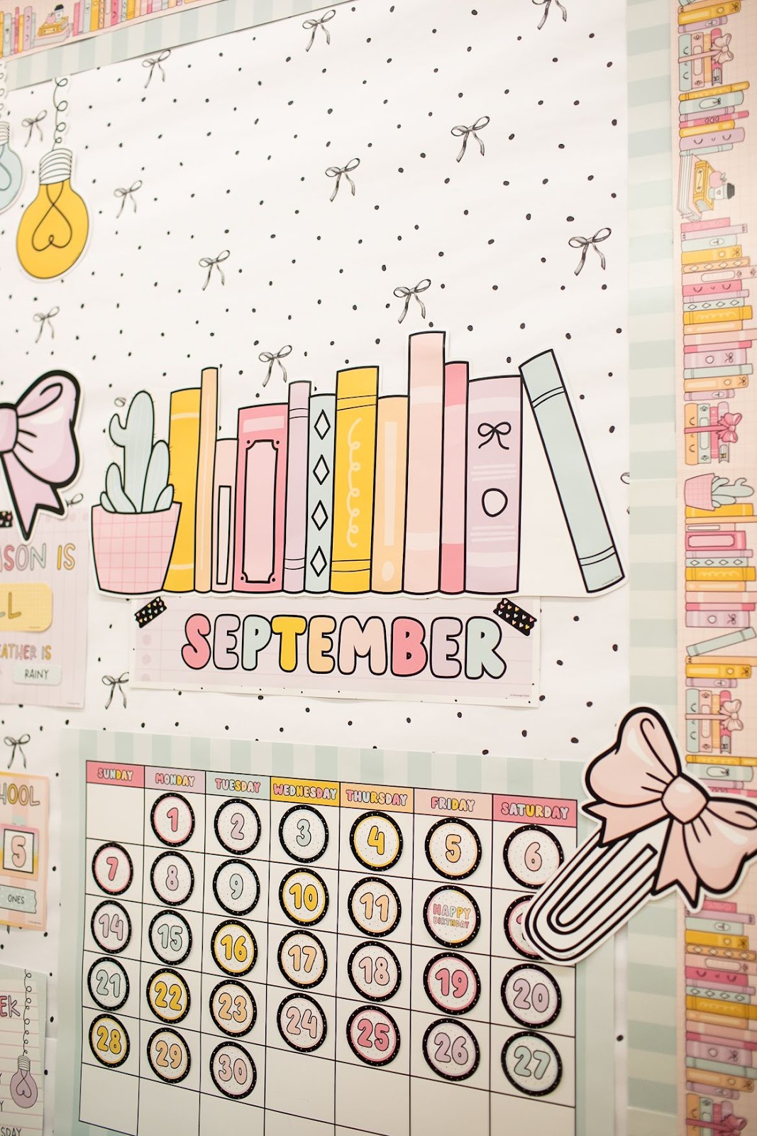 Calendar Toppers