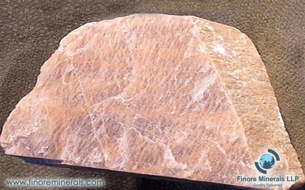 raw feldspar