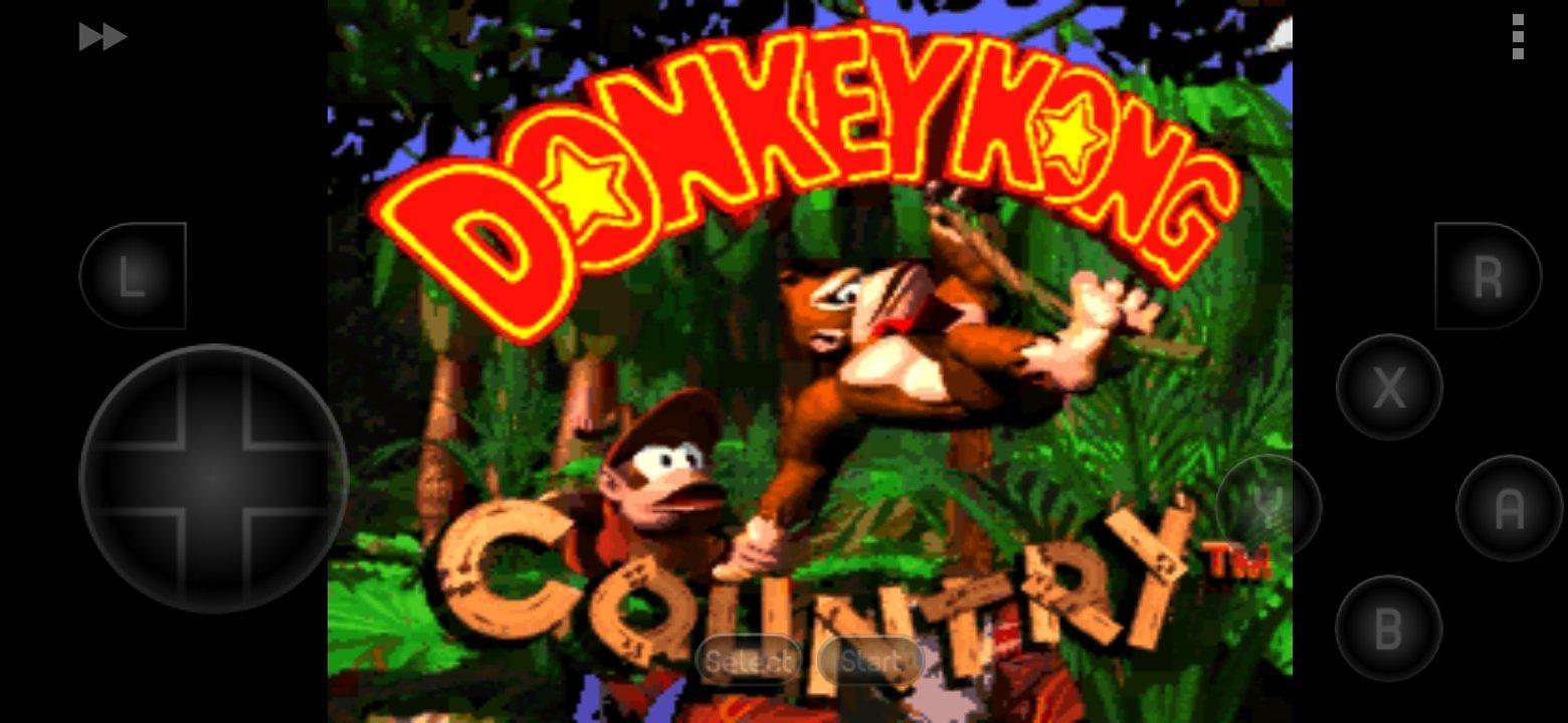 Image of Donkey Kong Country on a phone 
