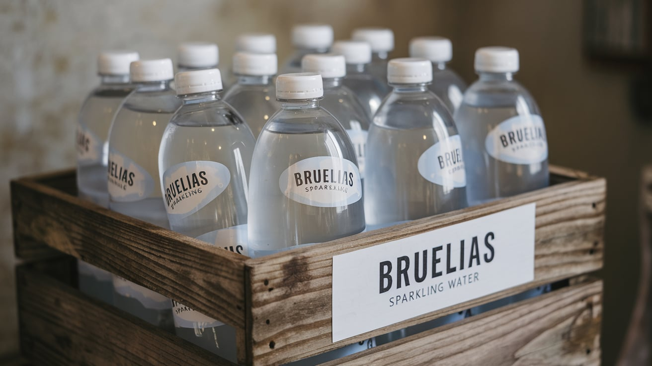 Bruelias sparkling water