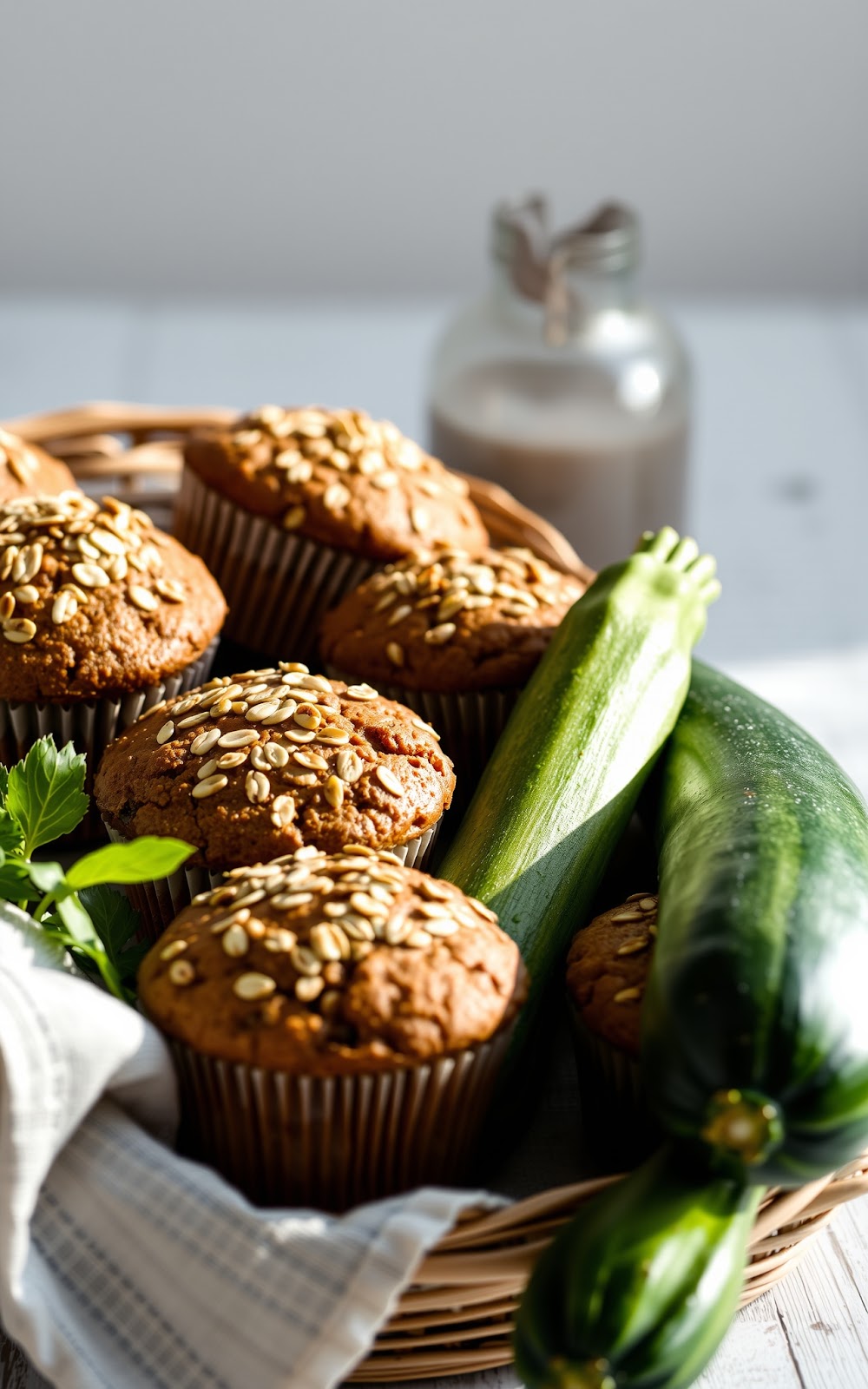 Healthy Zucchini Muffins