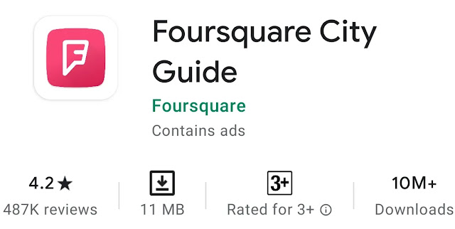 Foursquare City Guide apps