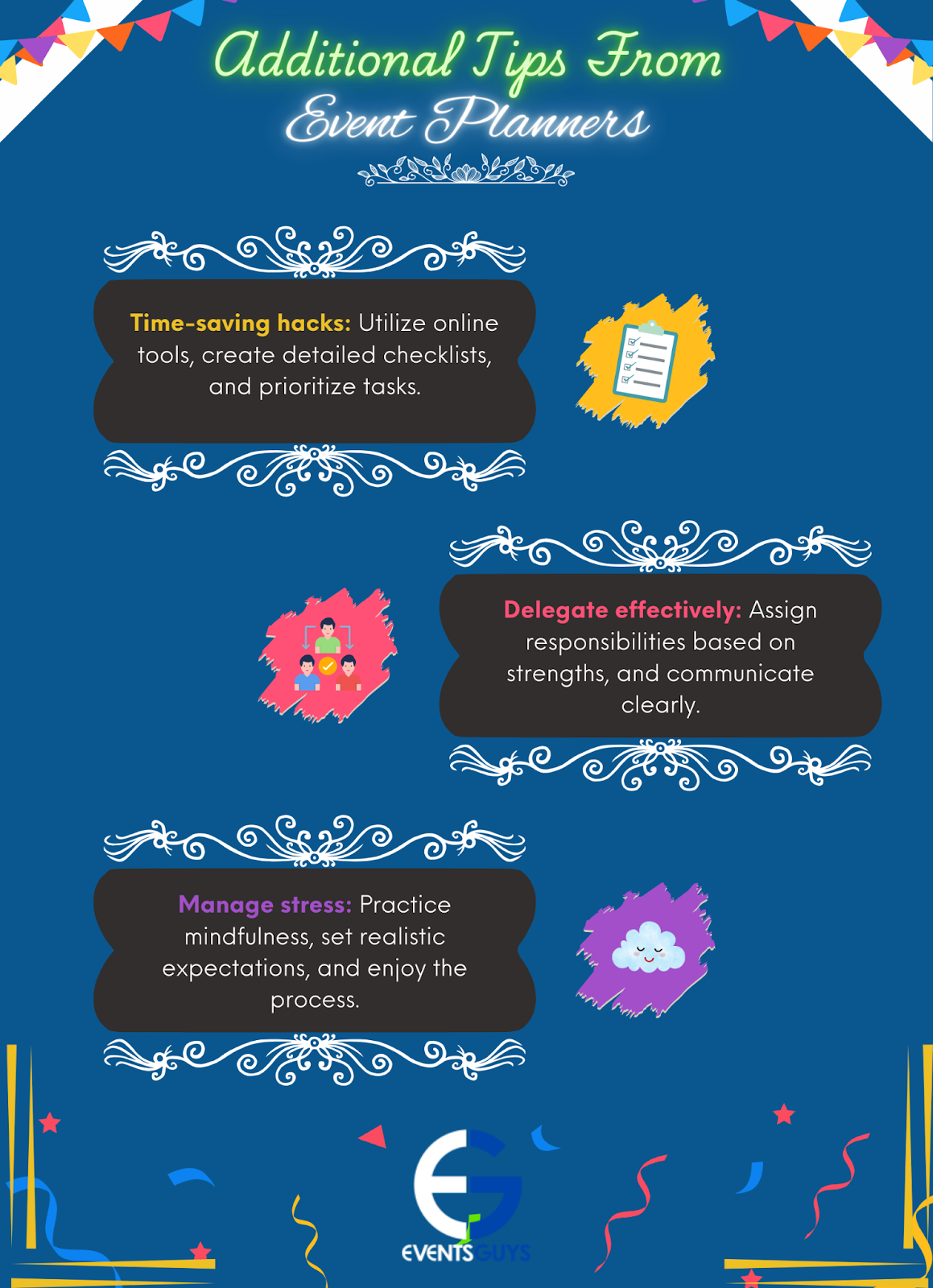 Additional Tips from Event Planners
