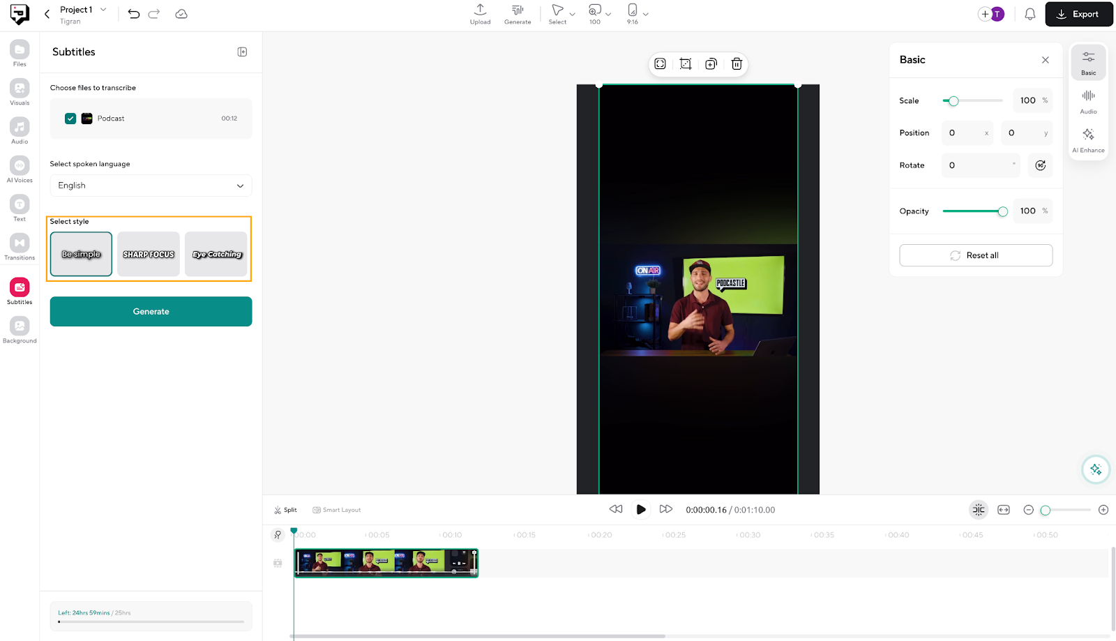 tiktok caption font
