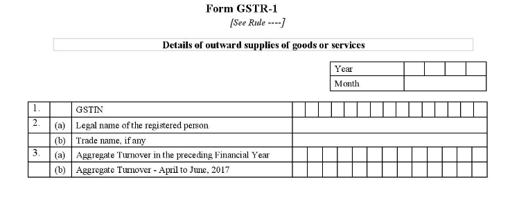 How to file GSTR 1 ?