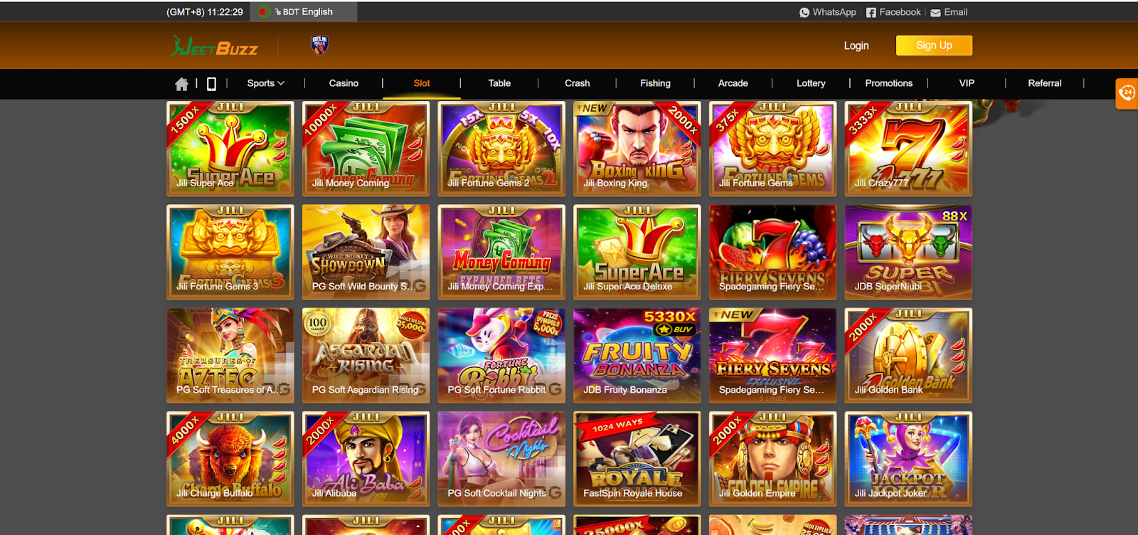 JeetBuzz Top Games Slots