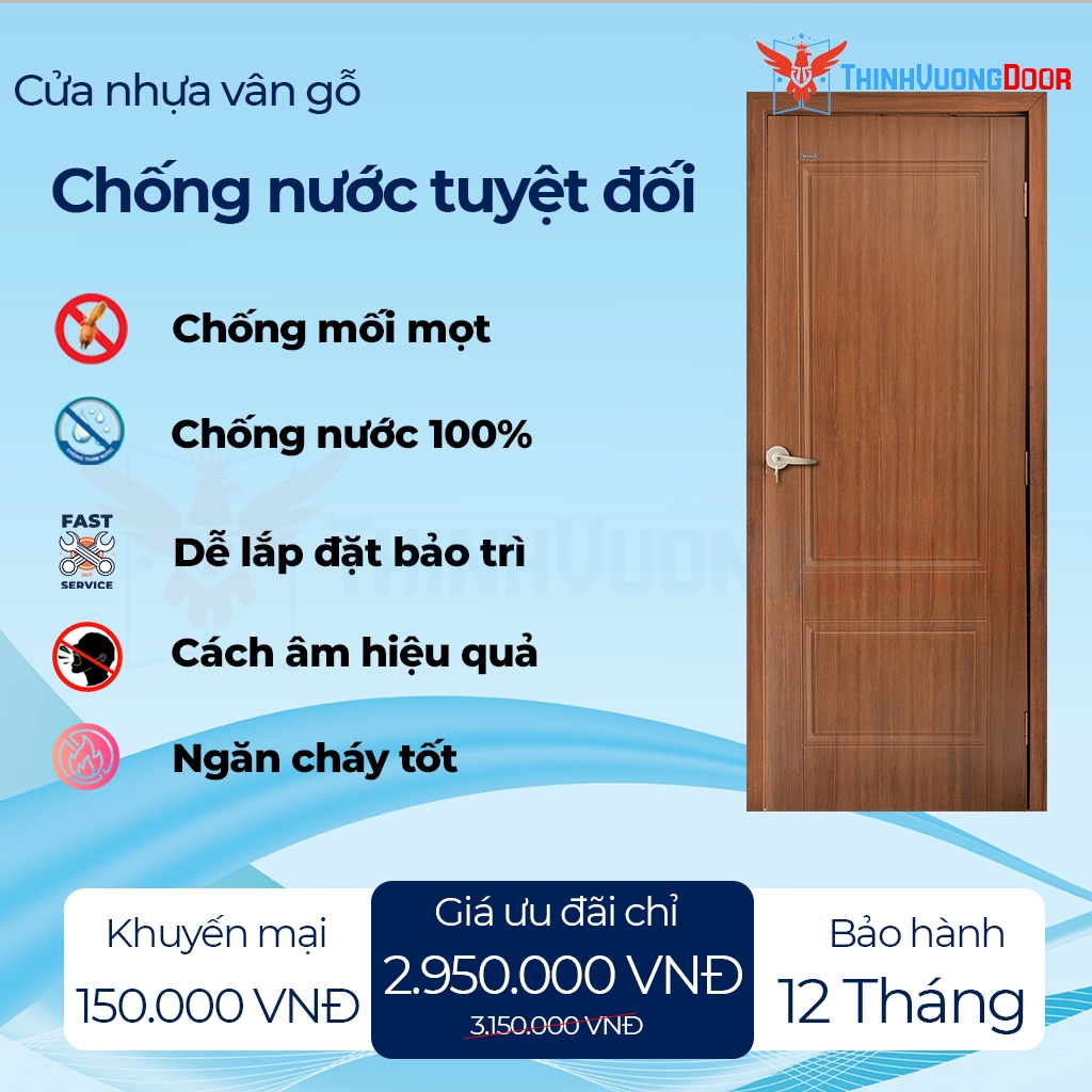 GIẢI PHÁP TRANG TRÍ ĐẲNG CẤP VỚI CỬA NHỰA VÂN GỖ