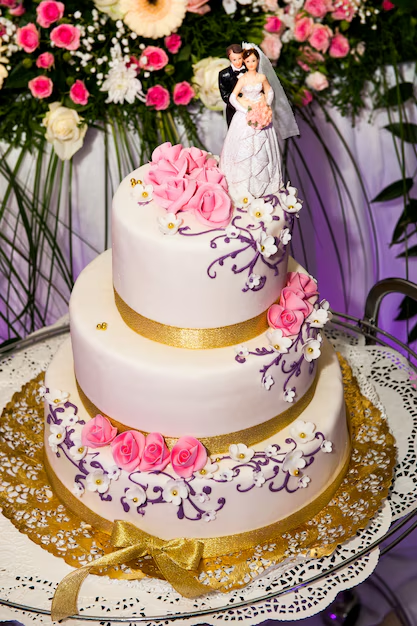 Bride cake