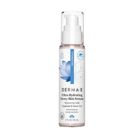 DERMA E Hydrating Serum with Hyaluronic Acid 2 oz